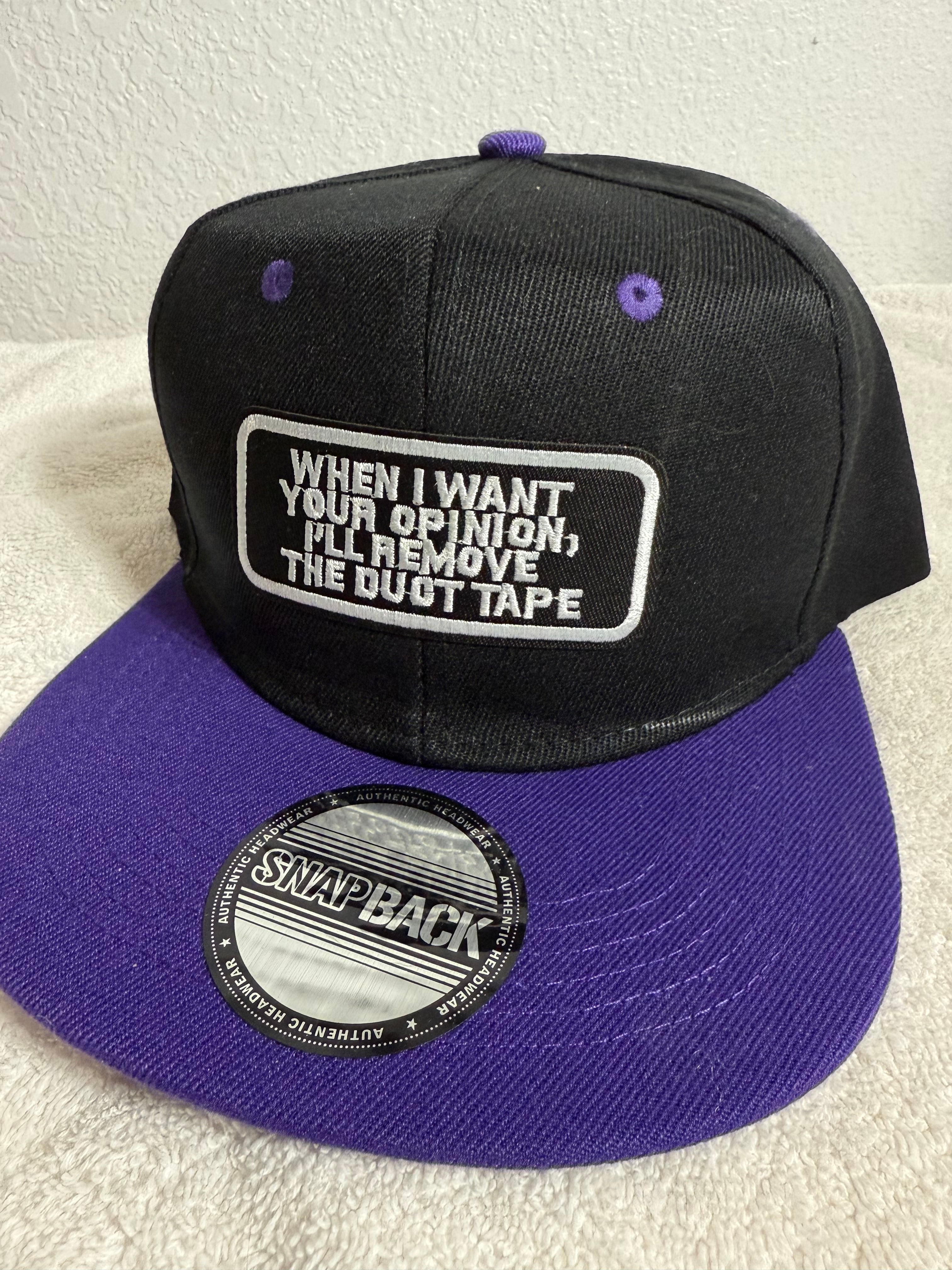 VINTAGE 6P FLAT BACK PPL/BLK