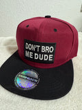 VINTAGE FLAT BILL SNAP BACK MN/BLK
