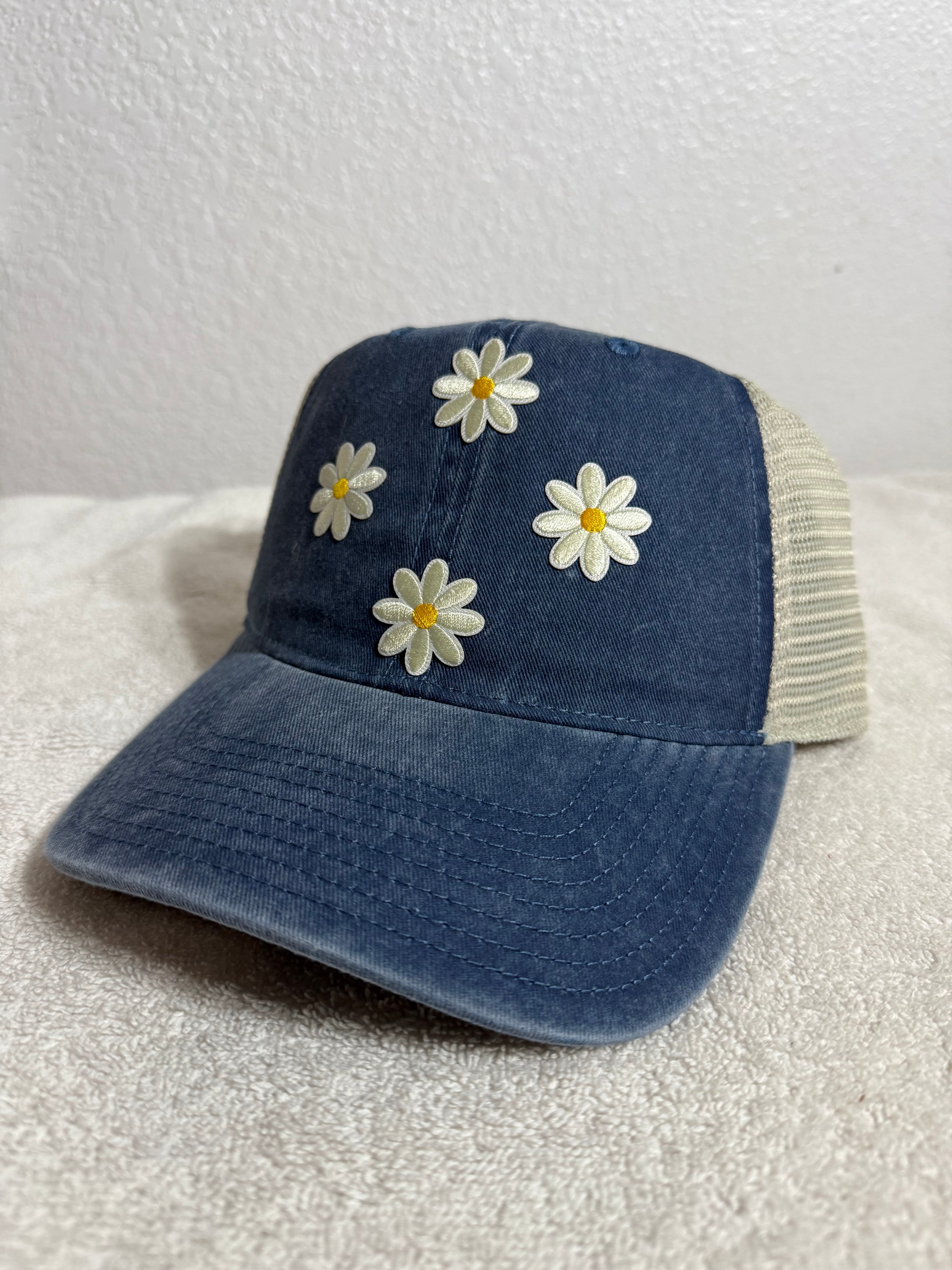 SUPER SOFT MESH TRUCKER BLU/WHDSY