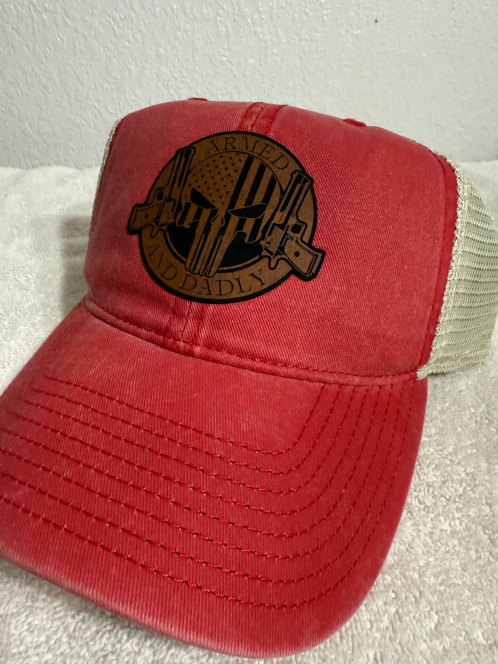 SUPER SOFT MESH TRUCKER PREMIUM RD/WH/ARM