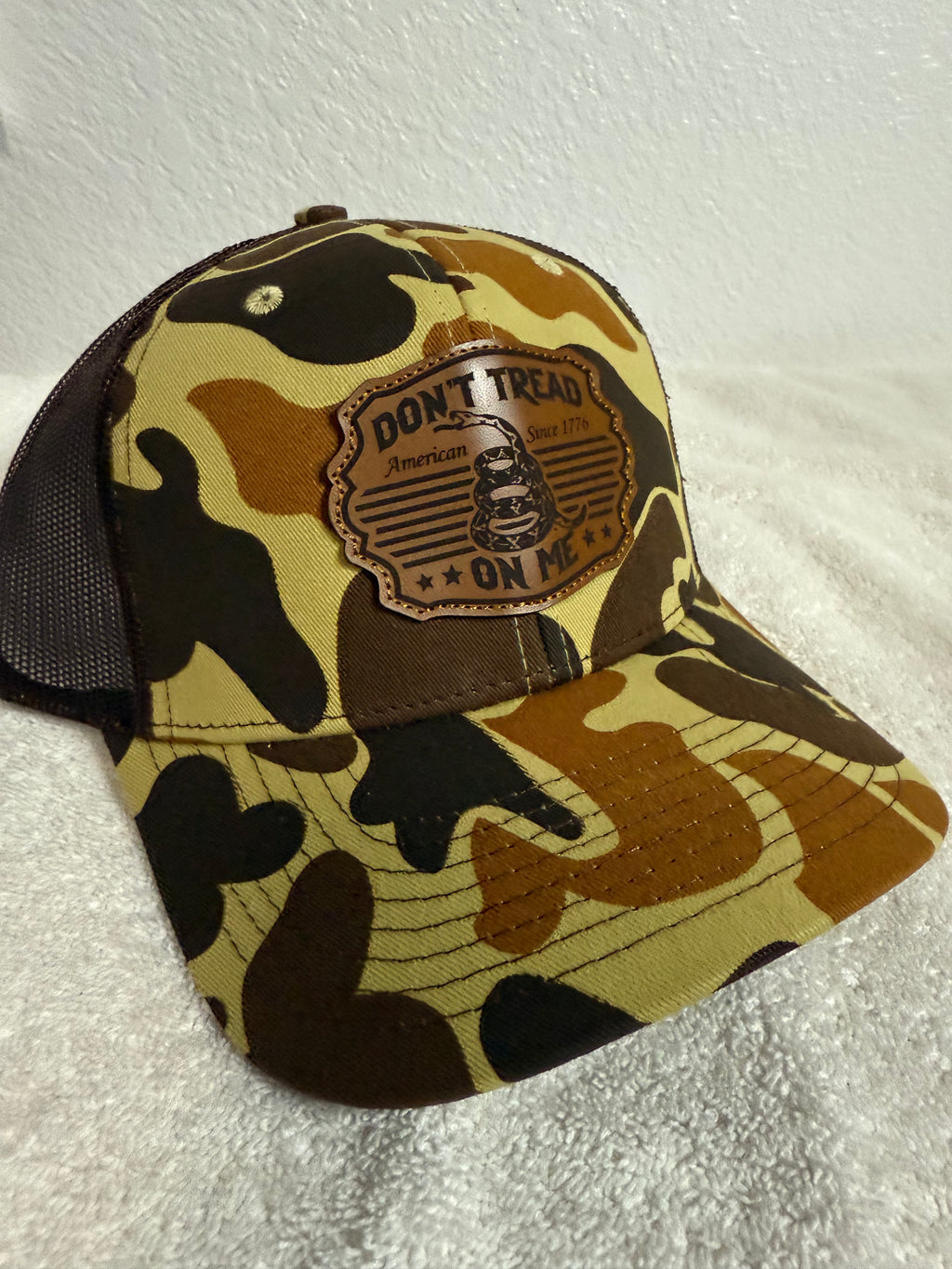 6P PREMIUM SNAP-BACK TRUCKER DUCK CAMO DT