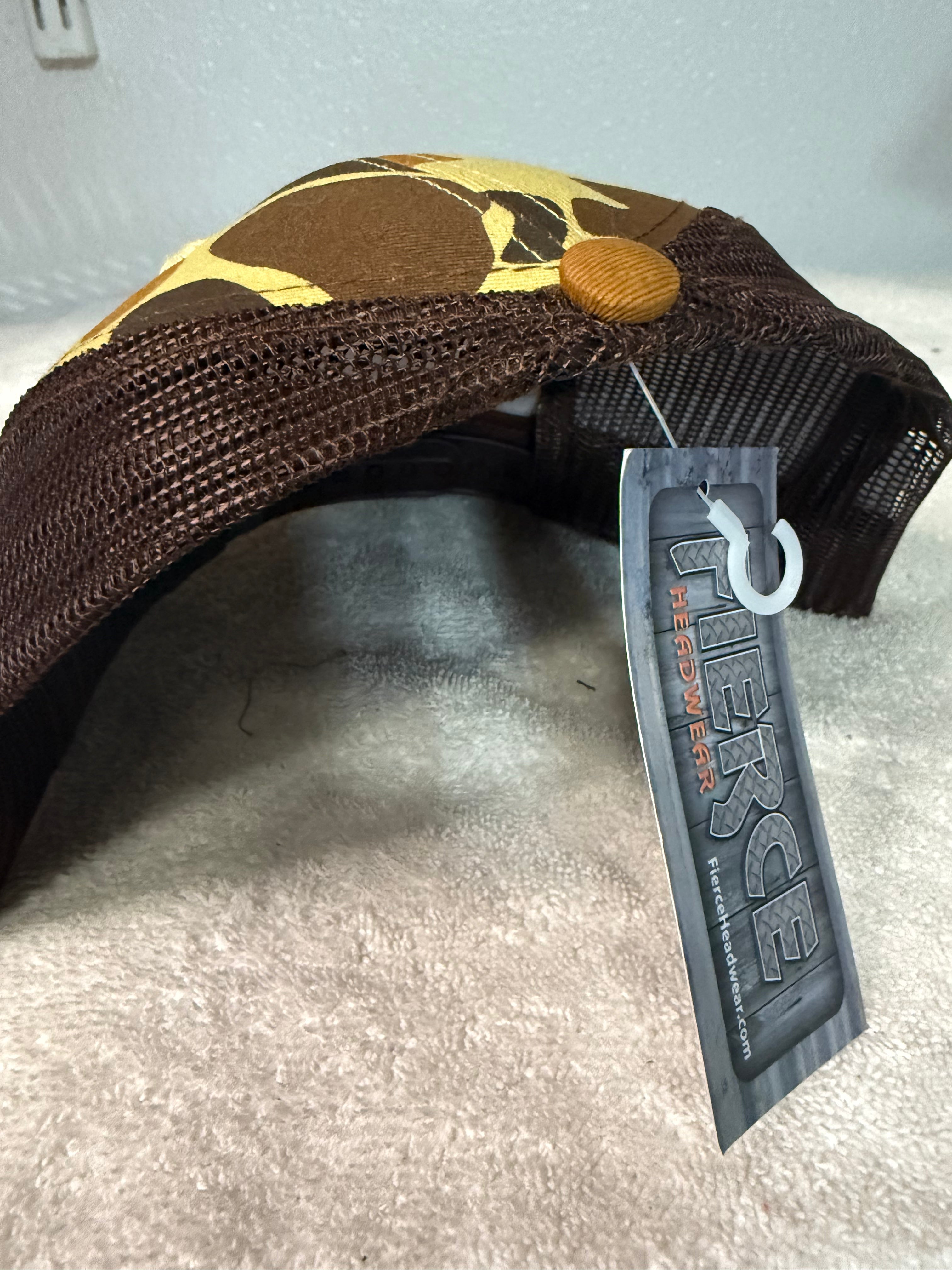 6P PREMIUM SNAP-BACK TRUCKER DUCK CAMO DT