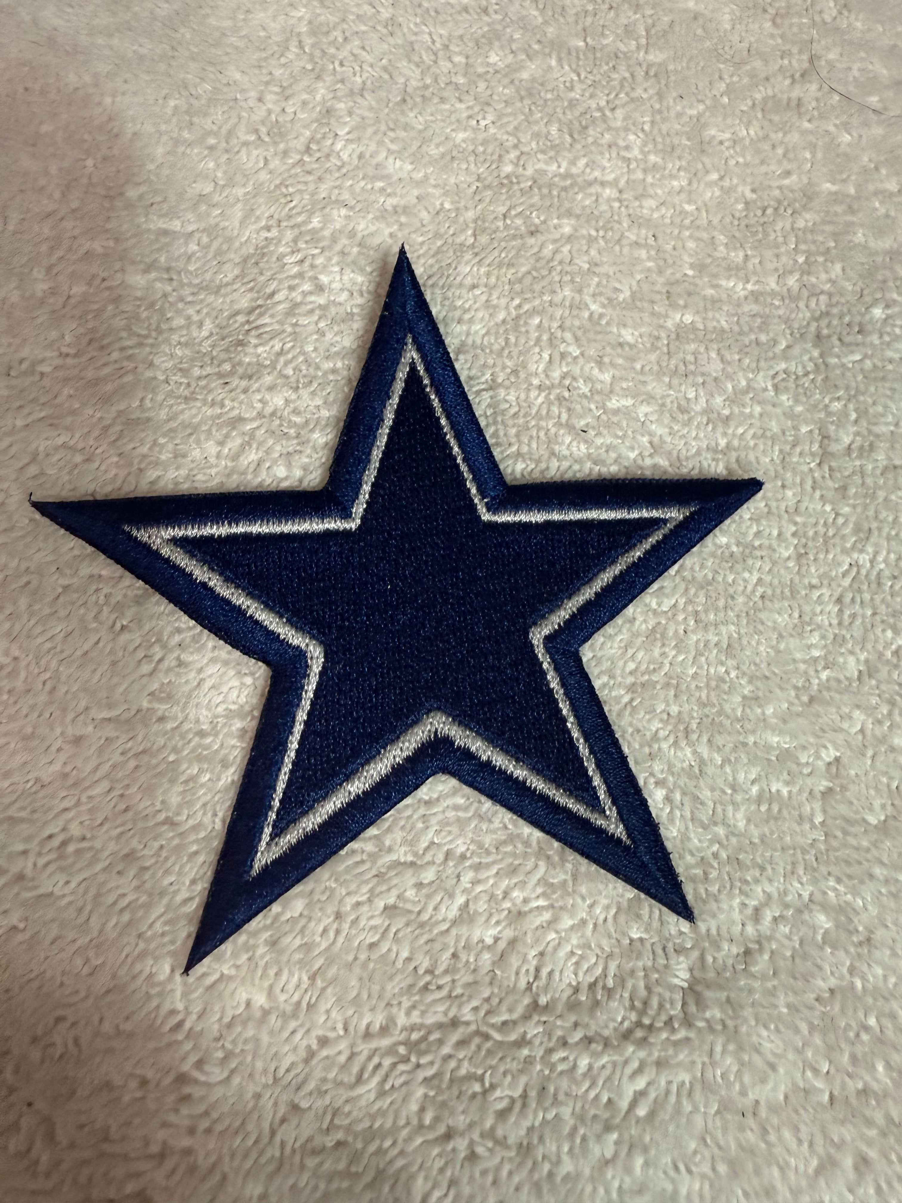 Embroidered Cowboys Star