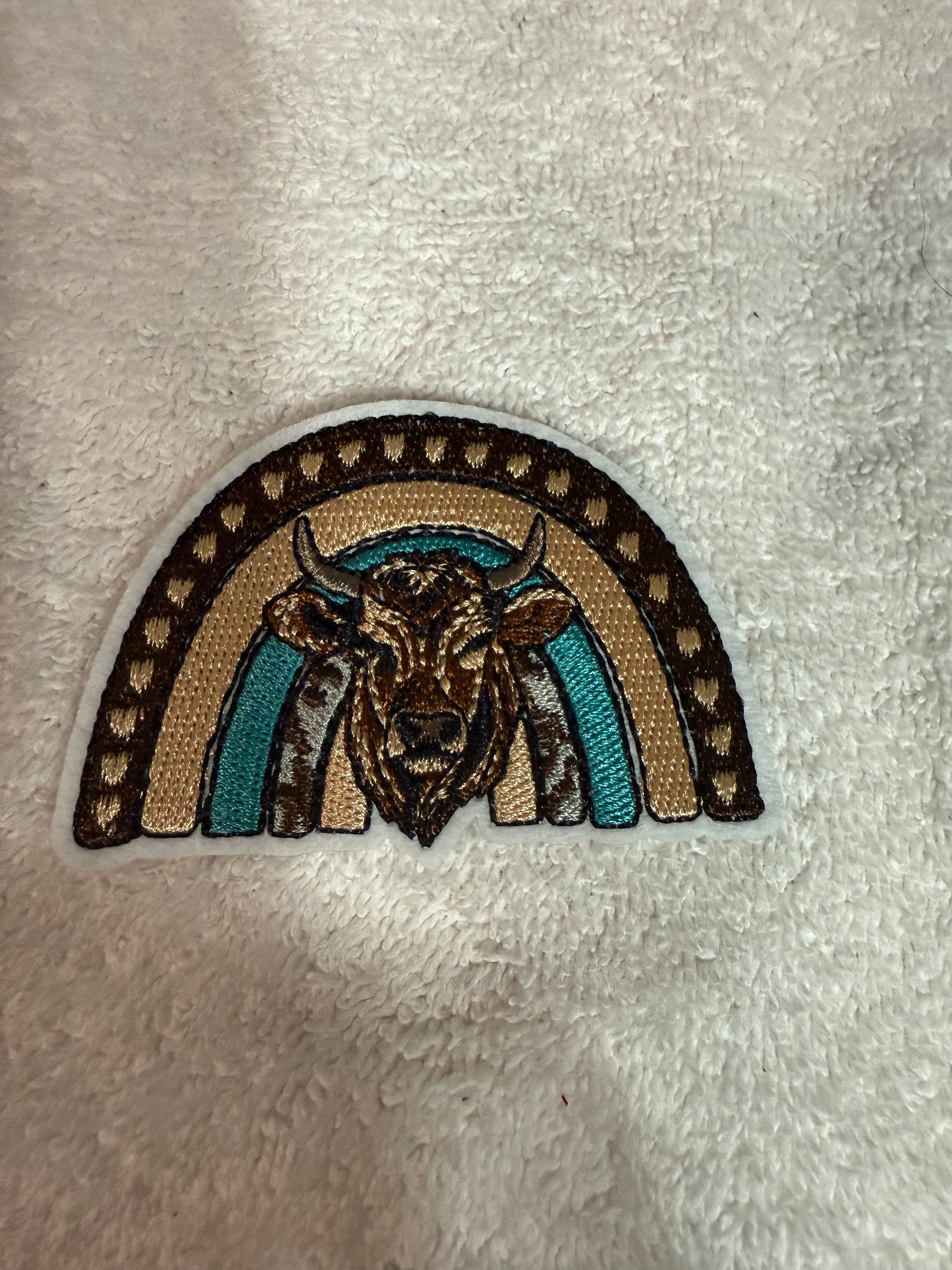 Embroidered Western Patch