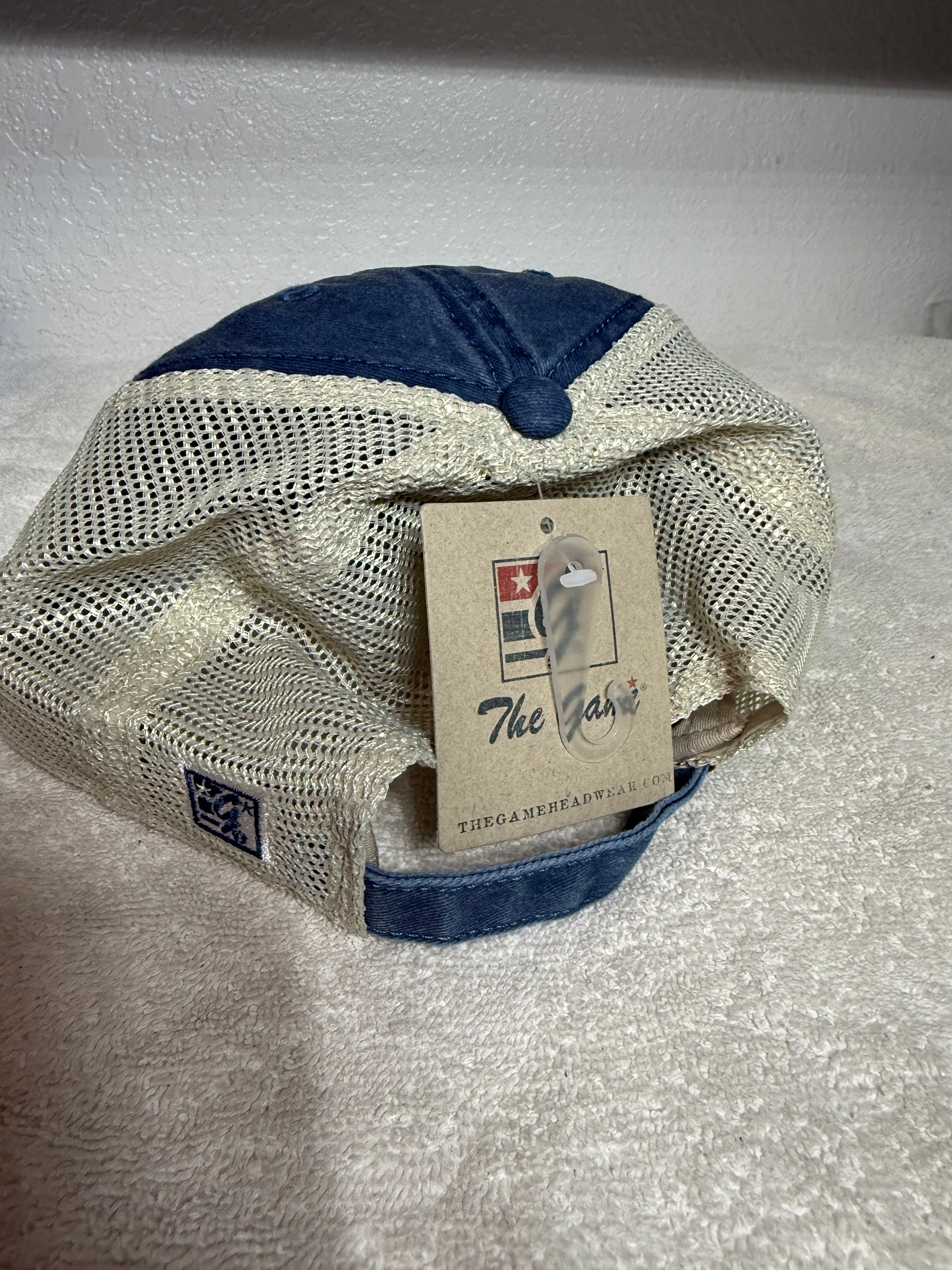 SUPER SOFT MESH TRUCKER THE GAME BLU/WH