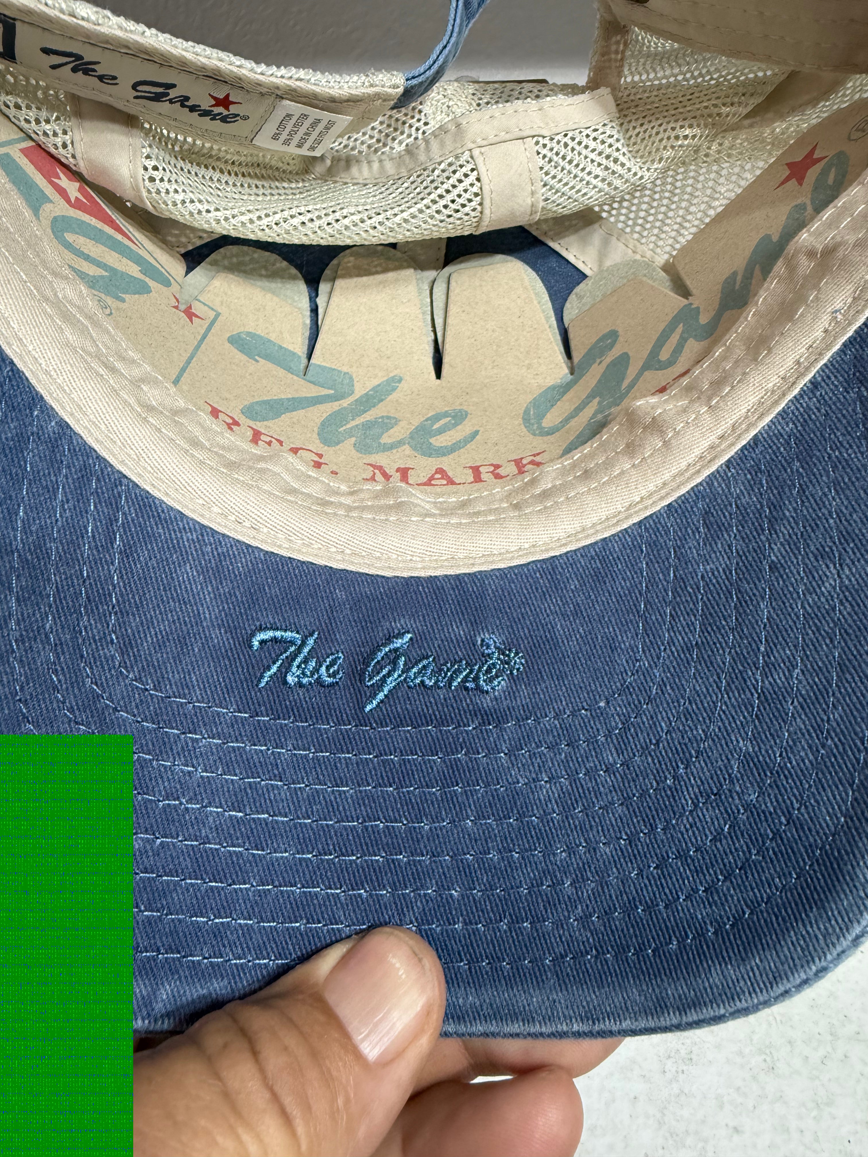 SUPER SOFT MESH TRUCKER THE GAME BLU/WH