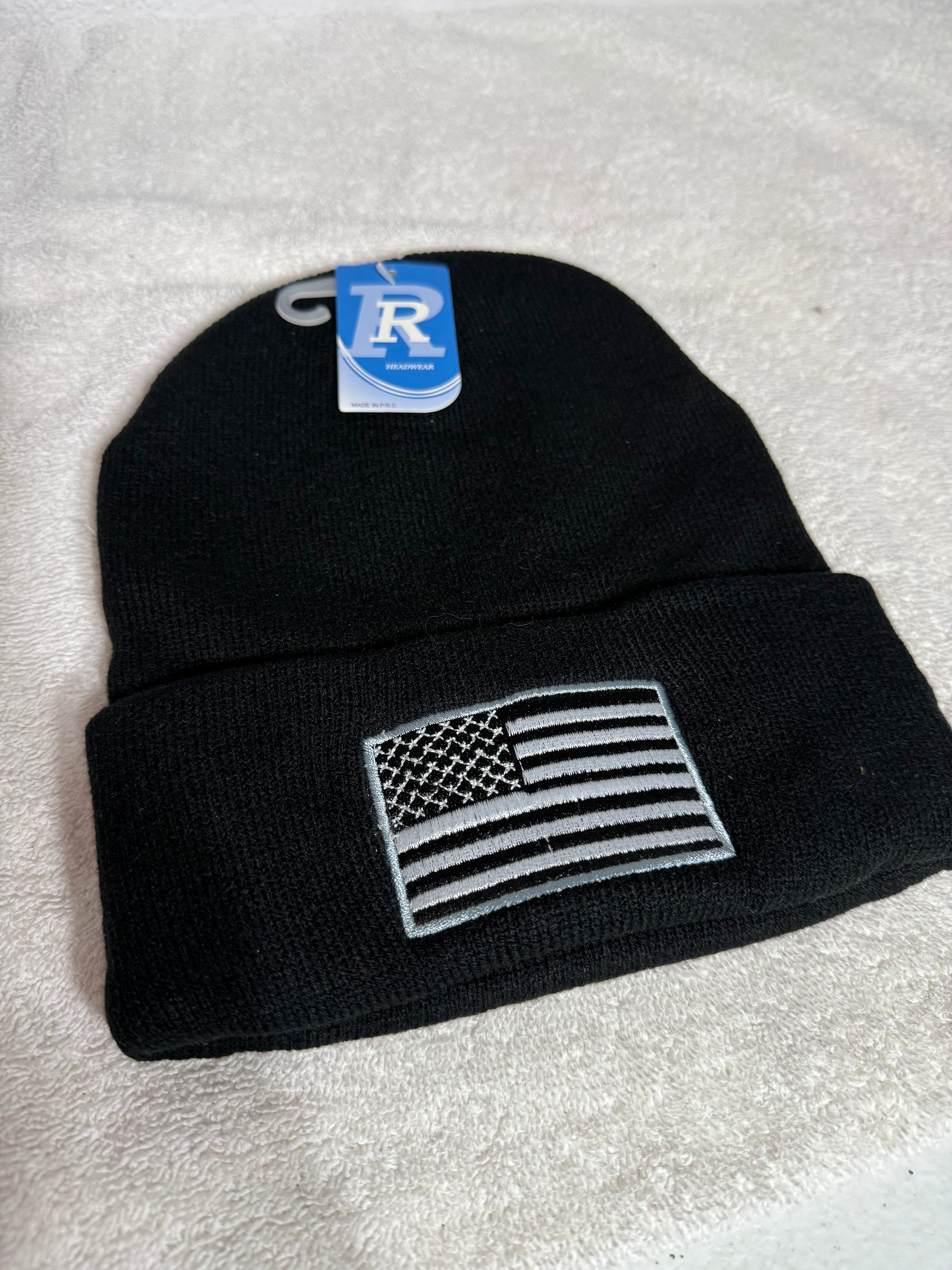 RUSSELL BEANIE BLK/SLVR
