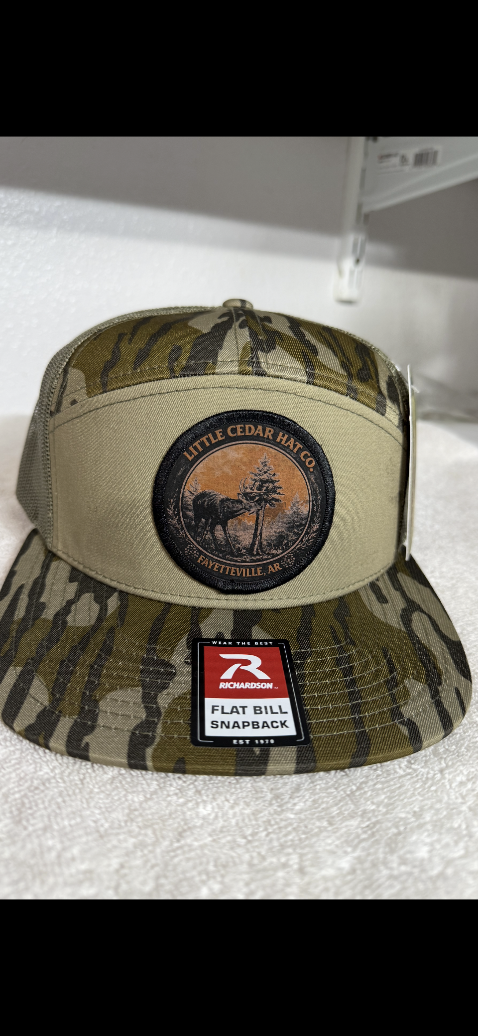 RICHARDSON 168P MOSSY OAK BOTTOM LAND LCHC PREMIUM PATCH