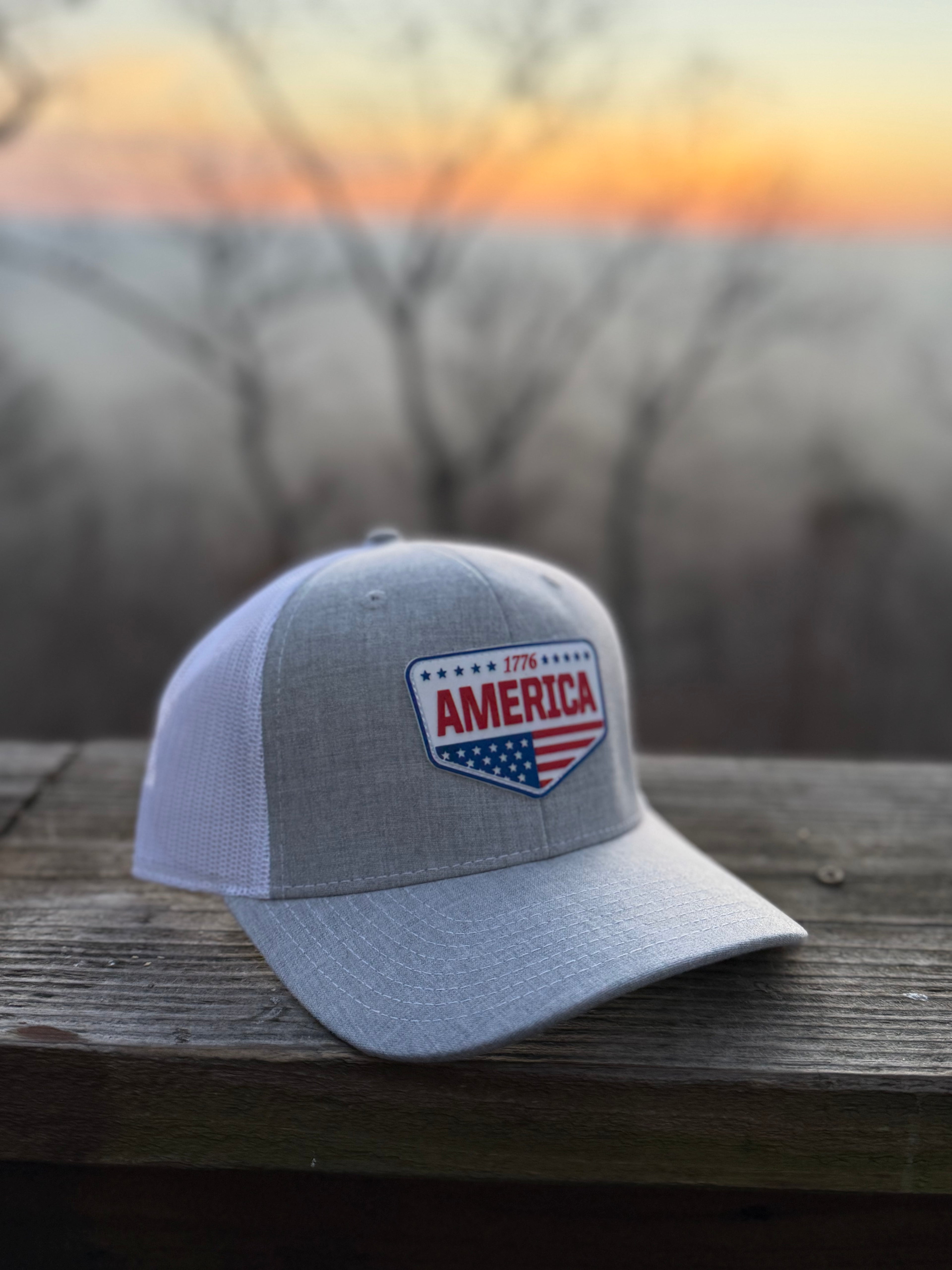 Premium 6P TRUCKER MP SNAP-BACK LGRY/WHT 1776