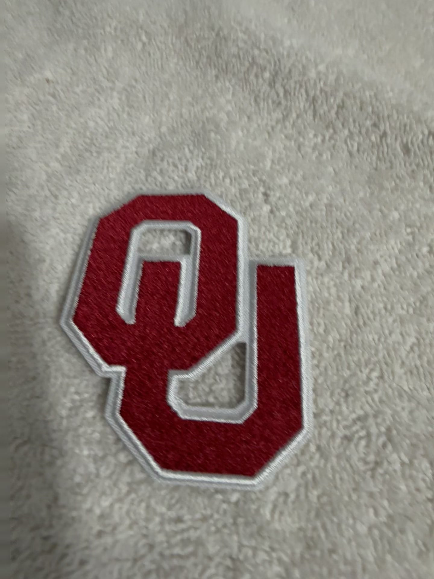 Embroidered OU Patch